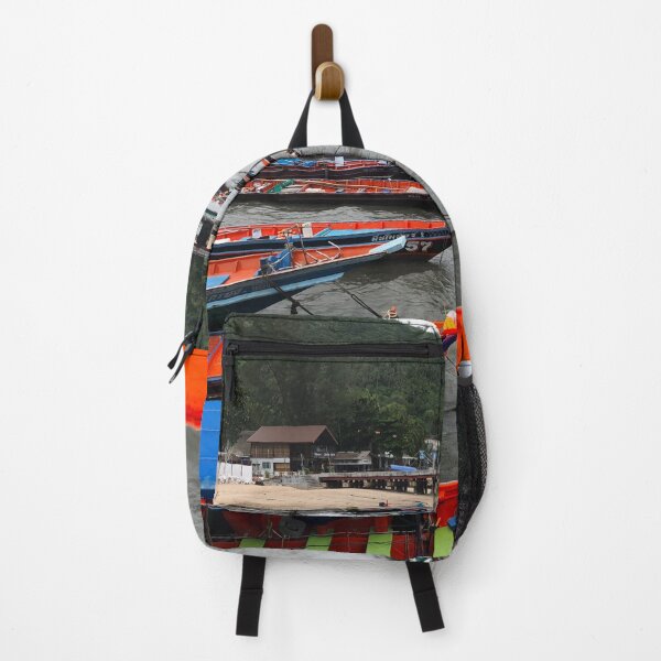 Item preview, Fishing Boats off Koh Tao, Thailand designed and sold by LiminalTees.