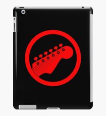 Red guitar iPad Case/Skin