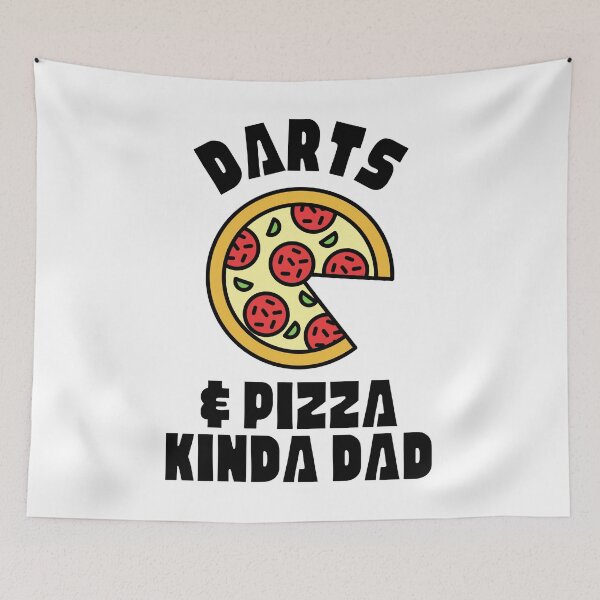 Item preview, Darts & pizza kinda dad designed and sold by TheGreenGoat.