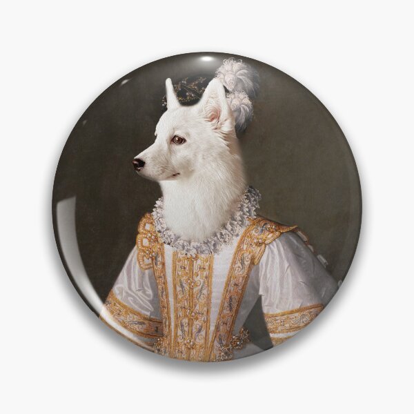 Item preview, Samoyed Dog Renaissance Portrait designed and sold by OurGorgeouspets.
