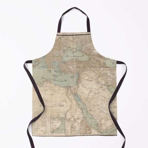 Item preview, Middle East of OLD map designed and sold by Zaid Dahboor.