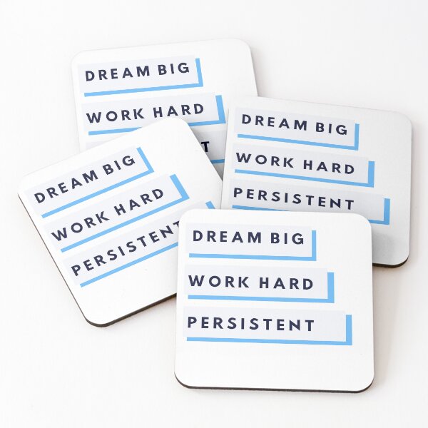 Item preview, dream big work hard designed and sold by Autumn-August01.