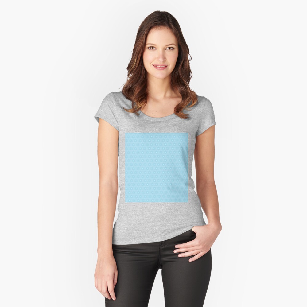 Item preview, Fitted Scoop T-Shirt designed and sold by OneDayArt.