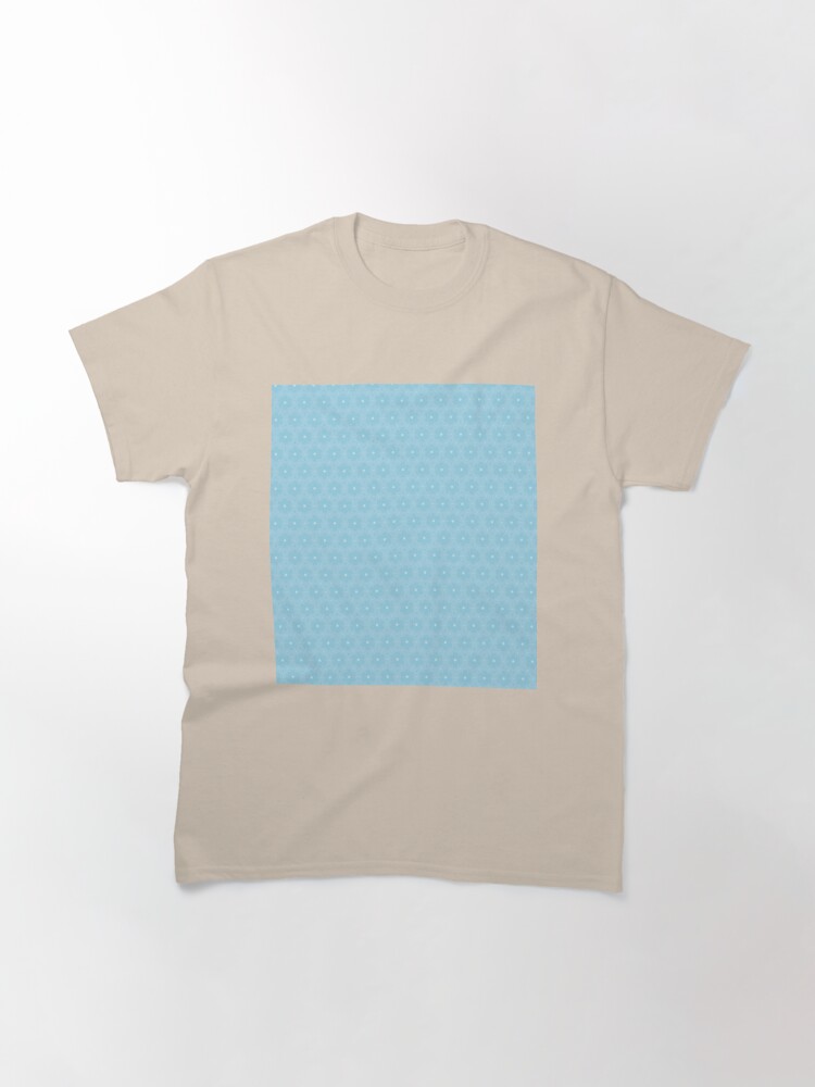Alternate view of Floral Dreamy Blue  Classic T-Shirt