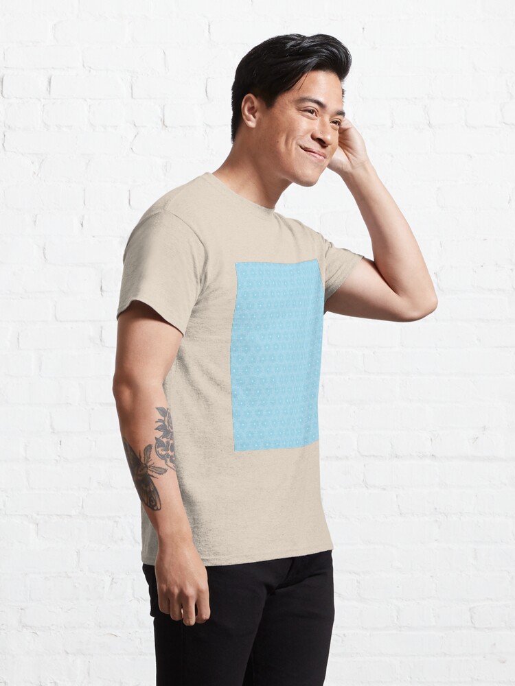 Alternate view of Floral Dreamy Blue Classic T-Shirt