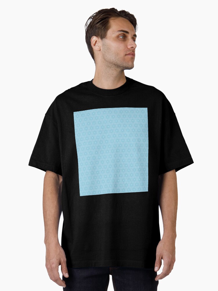 Thumbnail 2 of 7, Oversized T-Shirt, Floral Dreamy Blue designed and sold by OneDayArt.