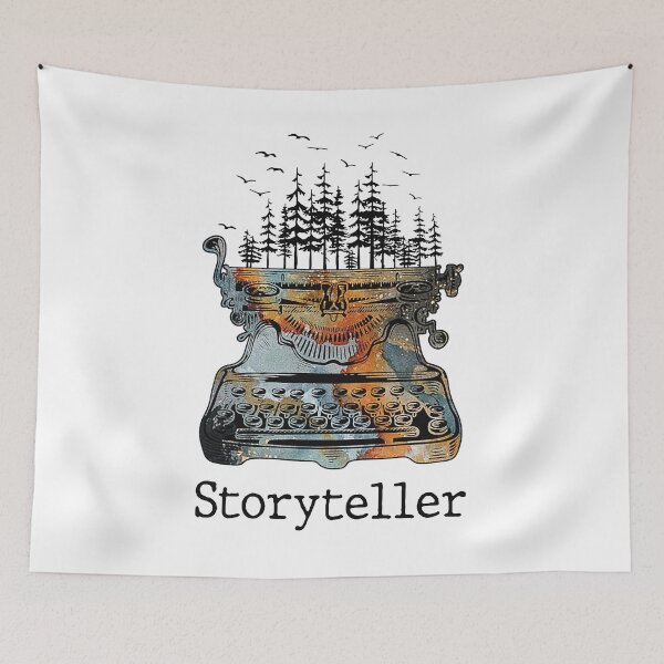 Item preview, Typewriter Writer Storyteller T Shirt, Hoodie For Men Women For Man For Women Handmade T-Shirt designed and sold by LapsStore.