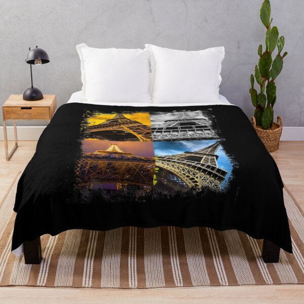 Paris France France Eiffel Tower Eiffel Tower Throw Blanket
