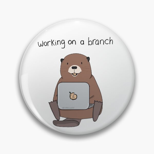 Item preview, Coders Are Actually Beavers (Light) designed and sold by rothecoderSHOP.