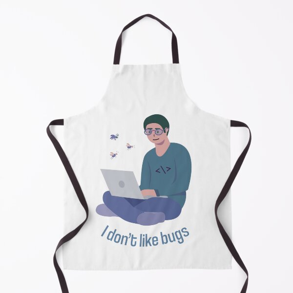 Item preview, I dont like bugs | Funny Programmer designed and sold by artado.