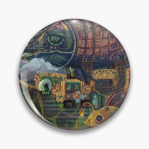 Item preview, Mechanical Fish and Ships designed and sold by Jacuwulyn.