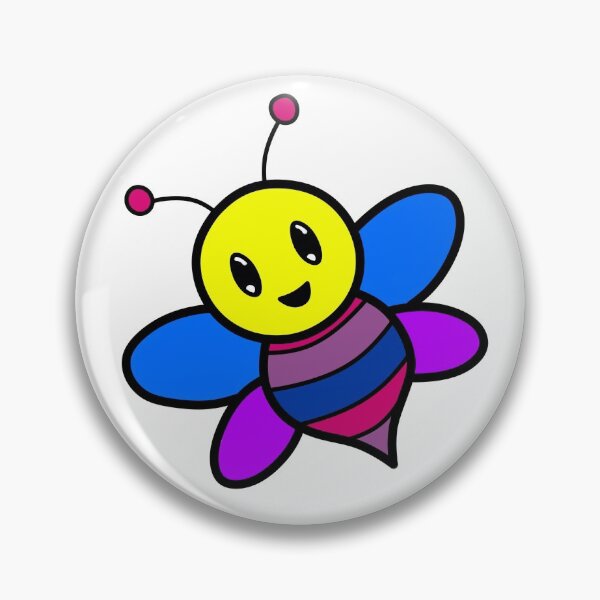 Item preview, Bisexual Bumble Bee designed and sold by Asteroid Designs.
