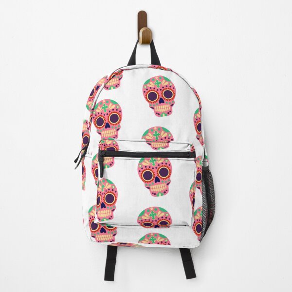 Item preview, Pink Sugar Skull Calavera designed and sold by WakeNBake-Tees.