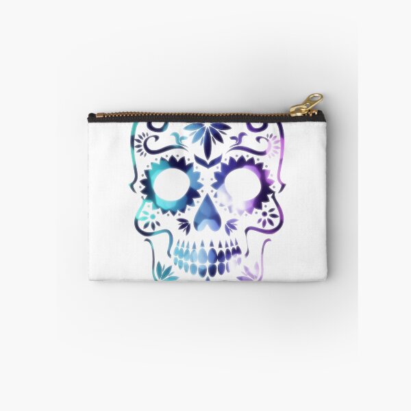 Item preview, Purple Sugar Skull Calavera designed and sold by WakeNBake-Tees.