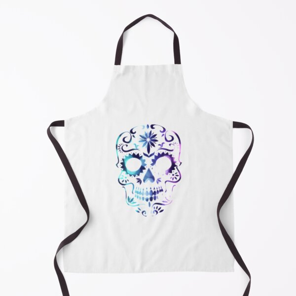 Item preview, Purple Sugar Skull Calavera designed and sold by WakeNBake-Tees.