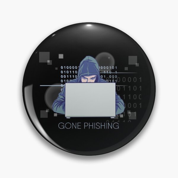 Item preview, Hacker Gone Phishing | Hacking Fun designed and sold by artado.