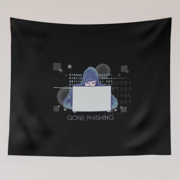 Item preview, Hacker Gone Phishing | Hacking Fun designed and sold by artado.