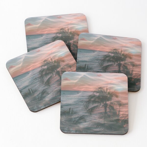 Item preview, Sunset palms designed and sold by Beeroclock.