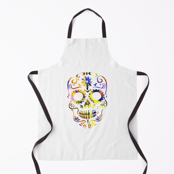 Item preview, Rainbow Sugar Skull Calavera designed and sold by WakeNBake-Tees.