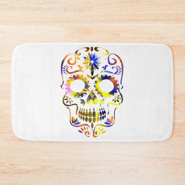 Item preview, Rainbow Sugar Skull Calavera designed and sold by WakeNBake-Tees.