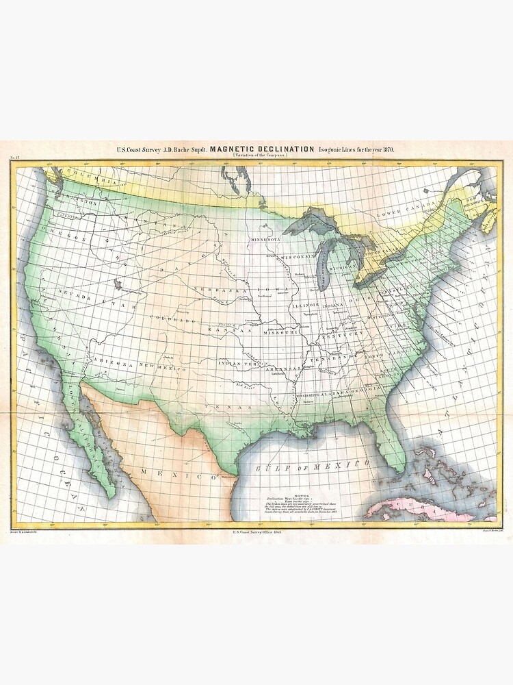 quot Vintage United States Magnetic - Flat,750x,075,f Pad,750x1000,f8f8f8.u1 