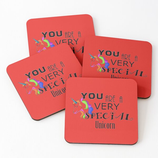 Item preview, Special Unicorn - Red designed and sold by Fun Funky Designs.