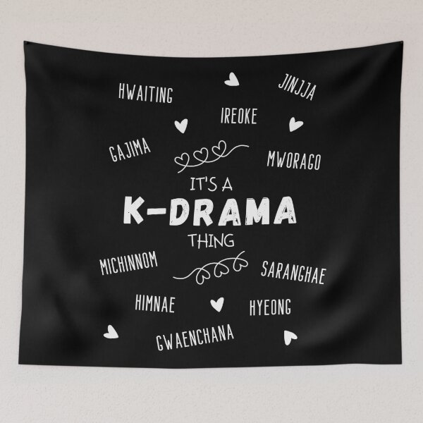 Item preview, Korean Drama Kdrama Saranghe Hwaiting 파이팅 designed and sold by YabaiDesigner.