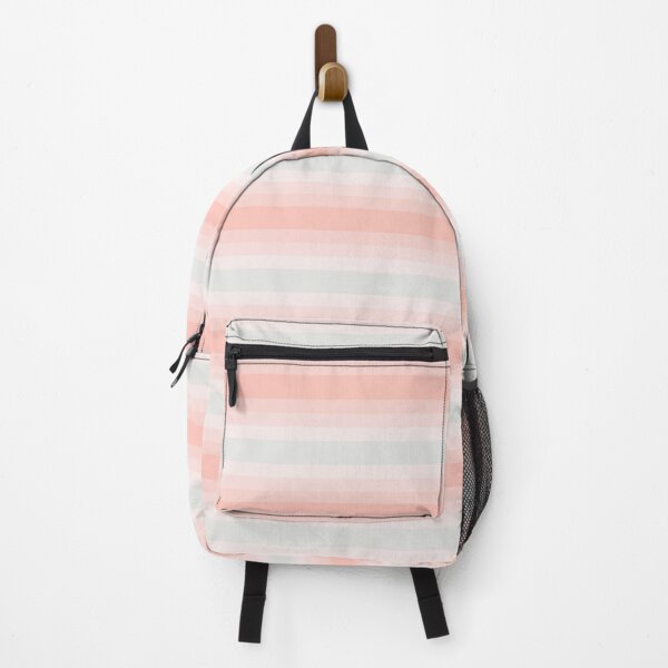 Item preview, Pastel Colors Pattern Stripes Horizontal Line Pale Pink designed and sold by Quoppidou.