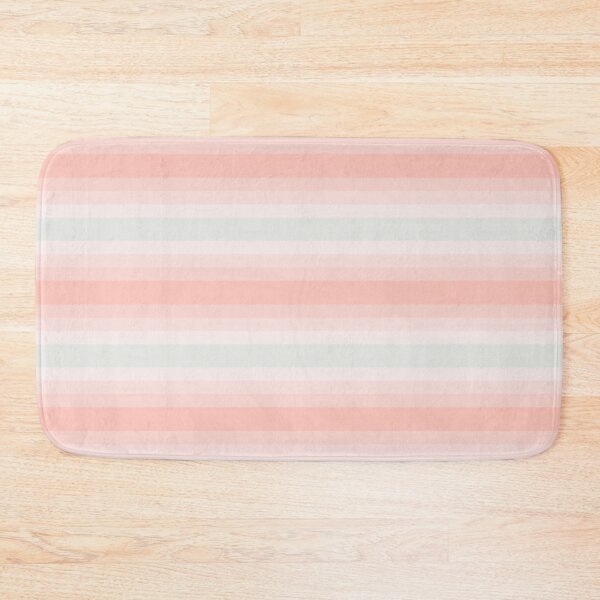 Item preview, Pastel Colors Pattern Stripes Horizontal Line Pale Pink designed and sold by Quoppidou.