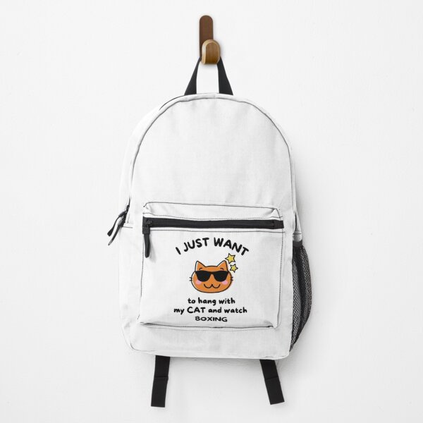 Item preview, I just want to hang with my cat and watch boxing designed and sold by TheGreenGoat.