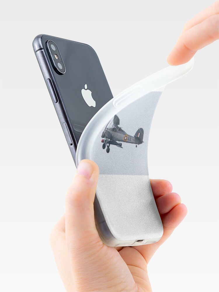 Alternate view of Royal Navy Swordfish Vintage Bi-Plane iPhone Case & Cover