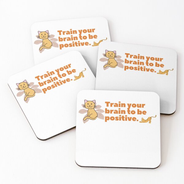Item preview, train your brain to be positive designed and sold by Autumn-August01.