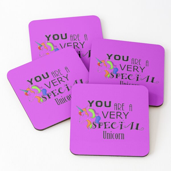 Item preview, Special Unicorn - Purple designed and sold by Fun Funky Designs.