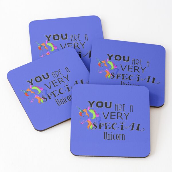 Item preview, Special Unicorn - Blue designed and sold by Fun Funky Designs.