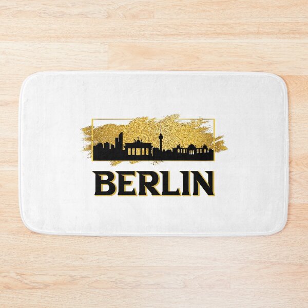 Item preview, Berlin Deutschland Germany Skyline Stadt City Gold designed and sold by BullDesignsShop.