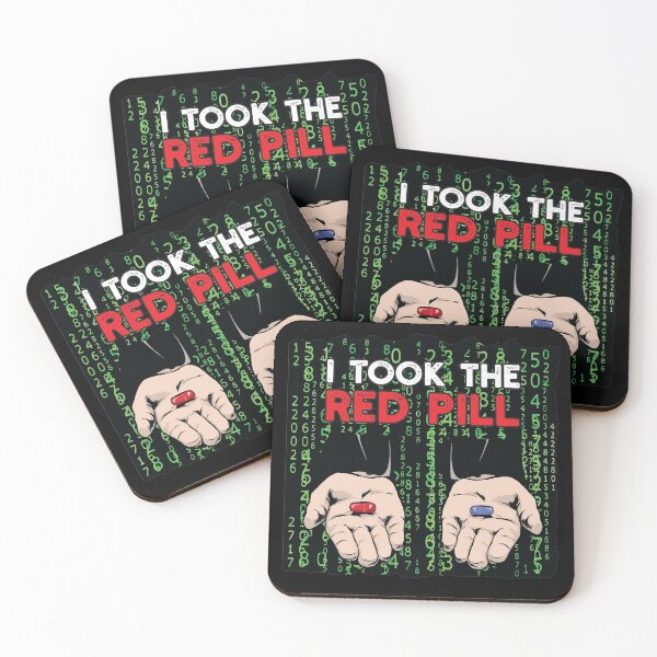 Item preview, I Took The Red Pill | Funny Matrix Meme designed and sold by artado.