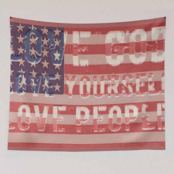 Item preview,  Love God Love Yourself Love People  designed and sold by loveoceanair.
