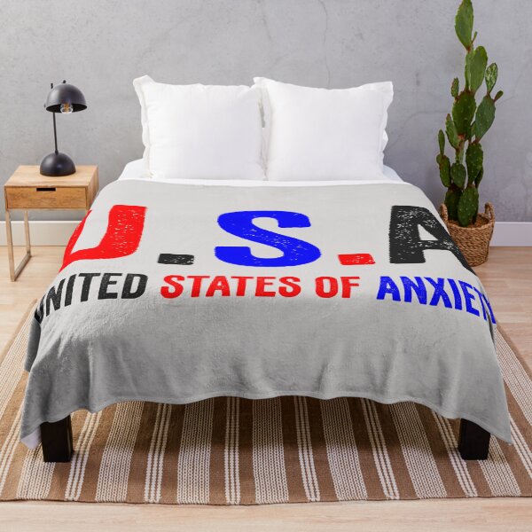 Item preview, USA united states of anxiety designed and sold by VintagePrada.