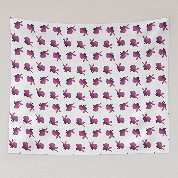 Item preview, Pink rabbits designed and sold by tetibright.