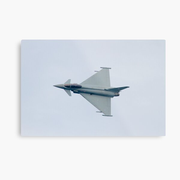 RAF Typhoon Jet Fighter Metal Print