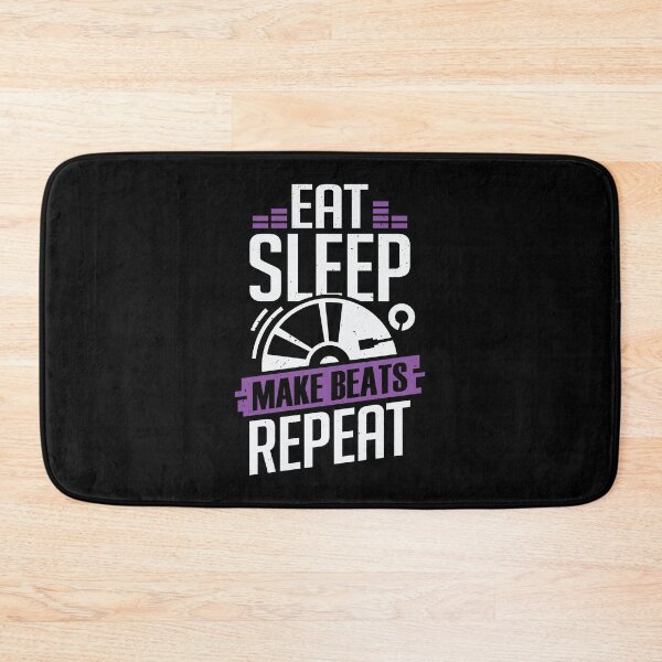 Item preview, Eat Sleep Make Beats Repeat DJ Disc Jockey Gift designed and sold by Marcid95.
