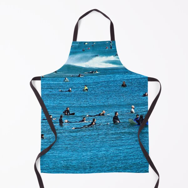 Item preview, Surfers Waiting for a Wave Seascape designed and sold by Anna Lemos.