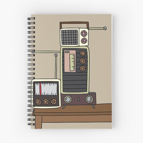 Item preview, Old Colorful Stylish Retro Music Radios designed and sold by flofin.