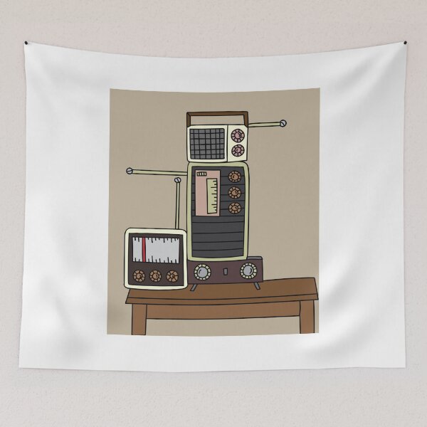 Item preview, Old Colorful Stylish Retro Music Radios designed and sold by flofin.