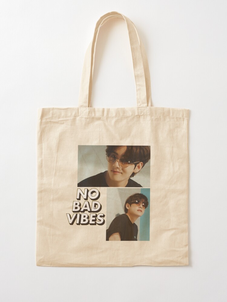 BTS V Taehyung Tote Bag 100% Eco Friendly Cotton Hand 