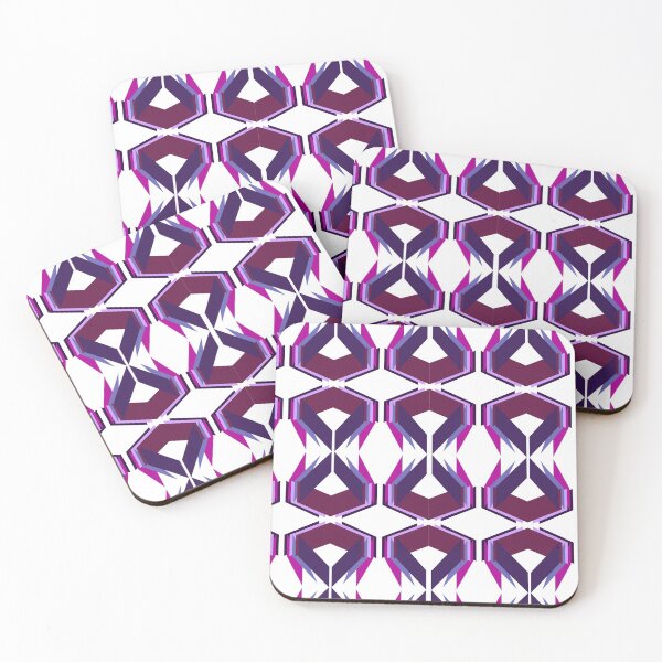 Item preview, Geometric pattern purple navy pink design designed and sold by Wewzor86.