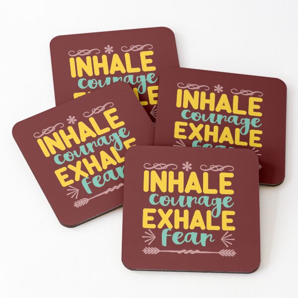 Item preview, Inhale Courage Exhale Fear designed and sold by AnveeBubbles.