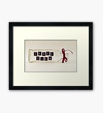 Carpe Diem Framed Print
