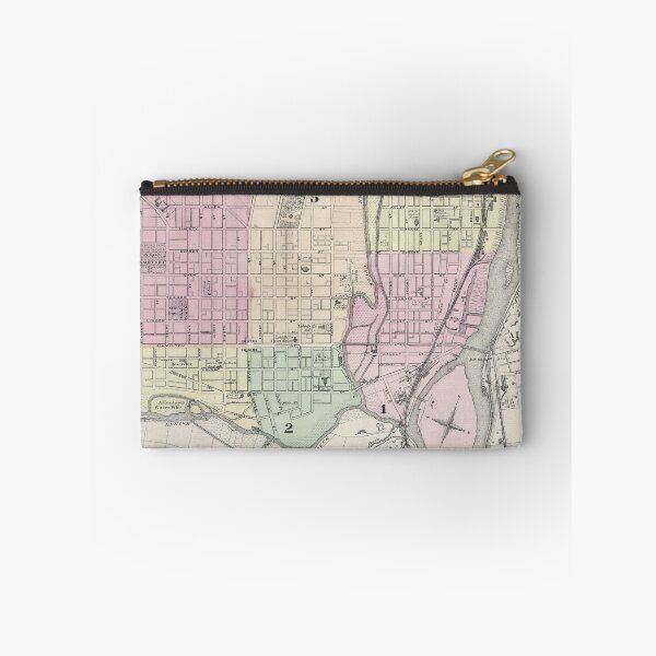 Item preview, Vintage Map of Allentown Pennsylvania (1872) designed and sold by BravuraMedia.