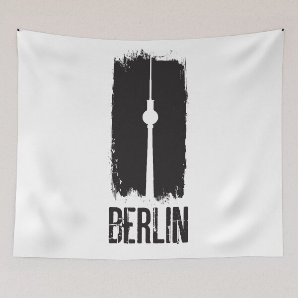 Item preview, Berlin Germany Skyline TV Tower Town City designed and sold by BullDesignsShop.